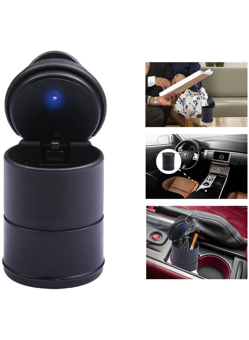 RoadPower Car ashtray with led lights, cylinder portable for travel home offic - Image 4